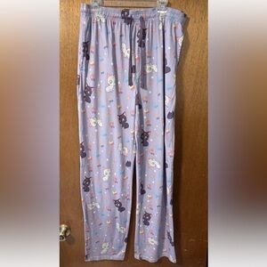 Sailor Moon Luna & Artemis Pajama Pants Size XL Unisex Hot Topic Pockets
